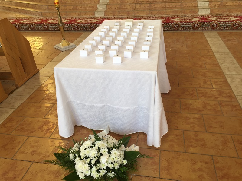 Pogrzeb dzieci zmarłych przed urodzeniem w Krośnie – 2018 rok