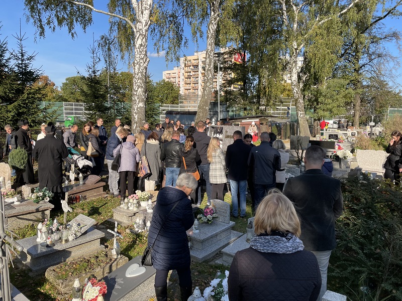 Dwunasty pogrzeb dzieci zmarłych przed urodzeniem w Krośnie - 2021 rok